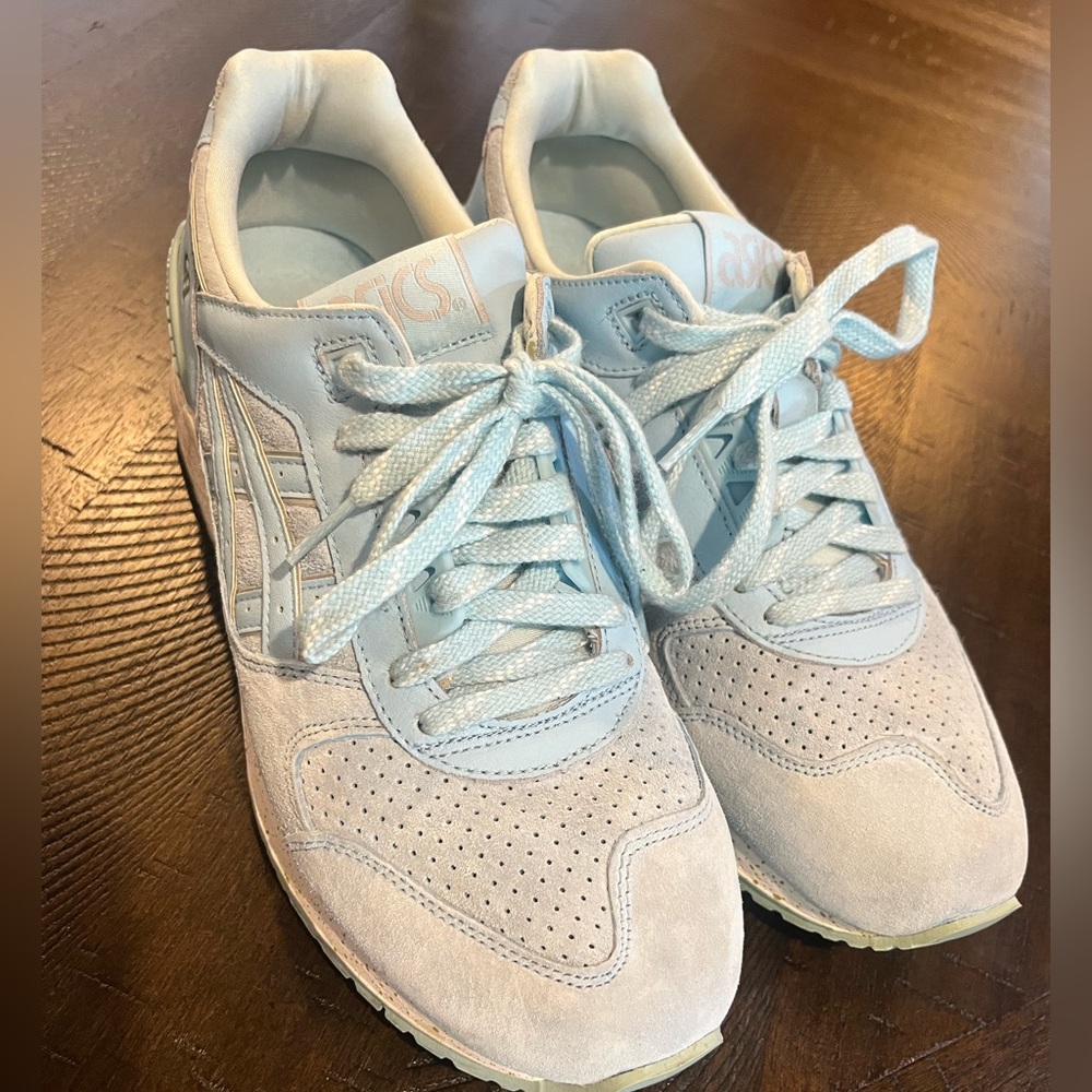 Asics Sky Blue Athletic Shoes - Picture 2 of 7
